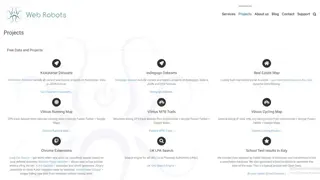 Web Robots screenshot
