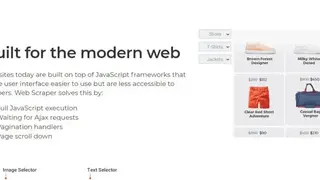 Web Scraper screenshot