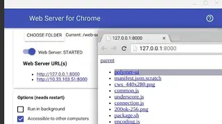 Web Server for Chrome screenshot