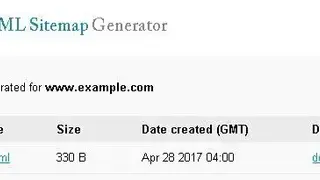 Web-Site-Map.com – XML Sitemap Generator screenshot