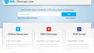Web-Site-Map.com – XML Sitemap Generator screenshot