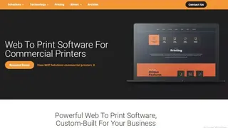Web to Print Shop screenshot