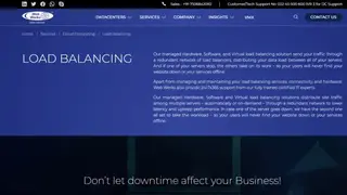Web Werks Load Balancing screenshot