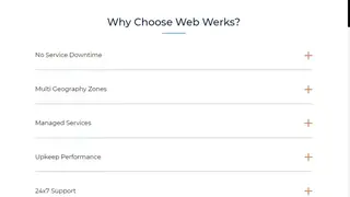 Web Werks Load Balancing screenshot