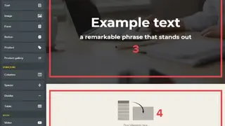 Webador screenshot