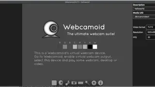 Webcamoid screenshot