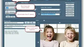 Webcam/Screen Video Capture screenshot