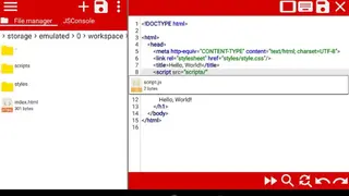 WebCode screenshot