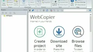 WebCopier screenshot