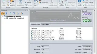 WebCopier screenshot