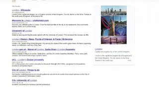 WebCrawler screenshot