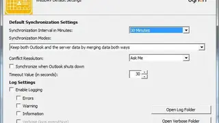 WebDAV Collaborator for Outlook screenshot