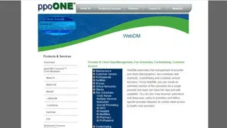 WebDM/WebCR screenshot