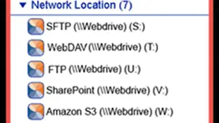 WebDrive screenshot
