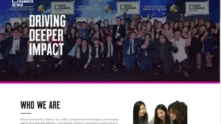 Weber Shandwick screenshot