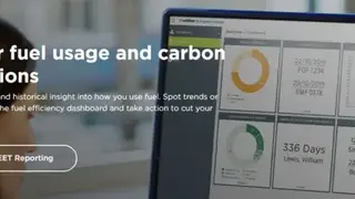 Webfleet screenshot