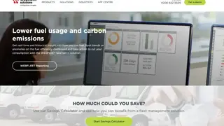 Webfleet Solutions screenshot