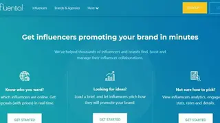 Webfluential screenshot