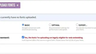 Webfont Generator screenshot