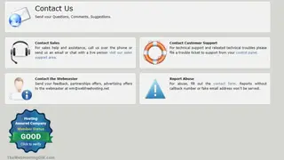 WebFreeHosting screenshot
