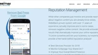 WebiMax screenshot