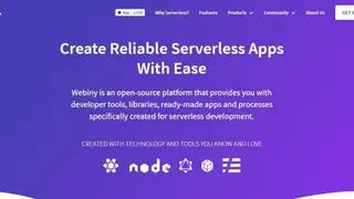Webiny Serverless CMS screenshot