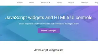 Webix screenshot