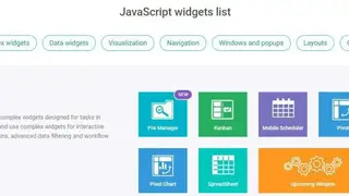 Webix screenshot