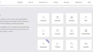Webix screenshot