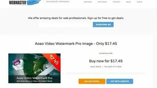Webmaster-Deals screenshot