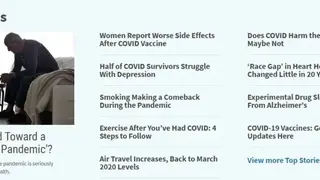 WebMD screenshot