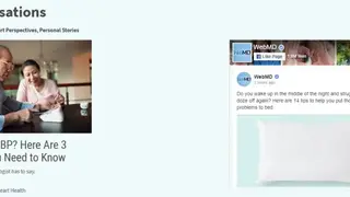 WebMD screenshot