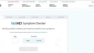 WebMD: Check Your Symptoms screenshot