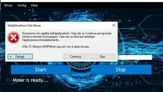 WebMinePool screenshot