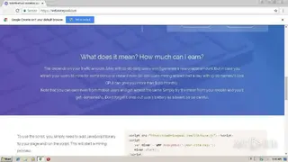 WebMinePool screenshot