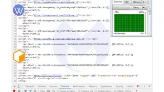 WebMinePool screenshot