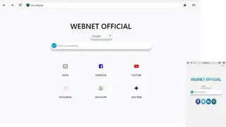 Webnet Browser screenshot