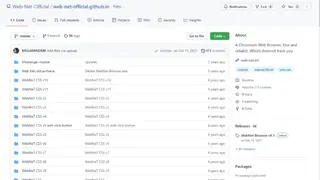 Webnet Browser screenshot