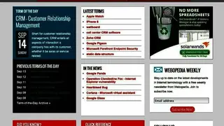 Webopedia screenshot