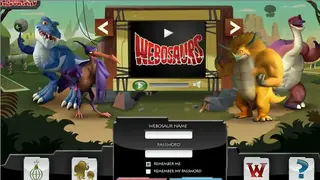 Webosaurs screenshot
