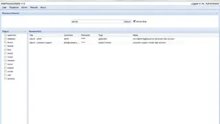 WebPasswordSafe screenshot