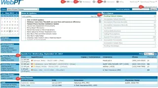 WebPT screenshot