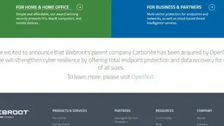 Webroot screenshot