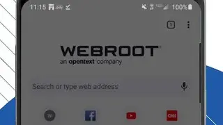 Webroot Business End screenshot