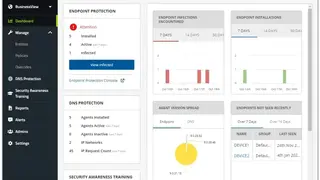 Webroot Business End screenshot