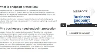 Webroot Business Endpoint Protection screenshot