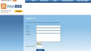 WebRSS screenshot