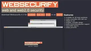 Websecurify screenshot