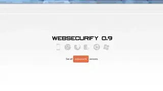 Websecurify screenshot