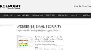Websense Email Security screenshot
